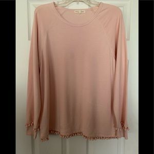 Soft light pink tunic